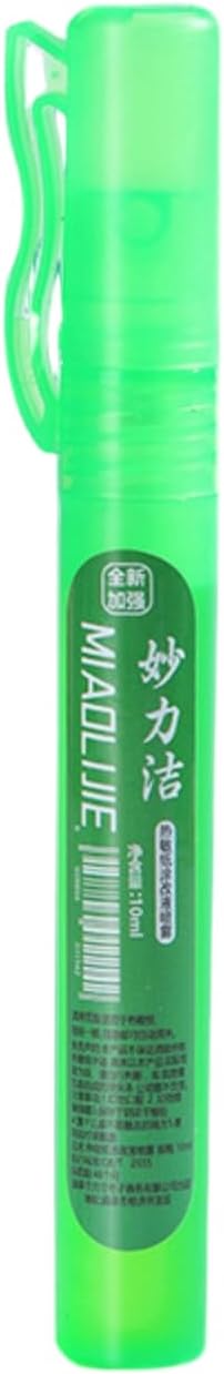 Liquid Paper Correction Fluid Pen, Green, 5.51 Inches, Quick-Drying Formula with Lanyard Attachment (Green)