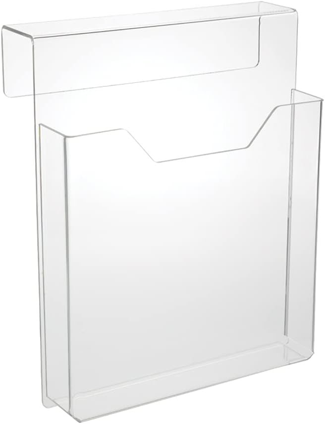 Clear Acrylic Cubicle Sign Holder, Name Plates, & File Holders