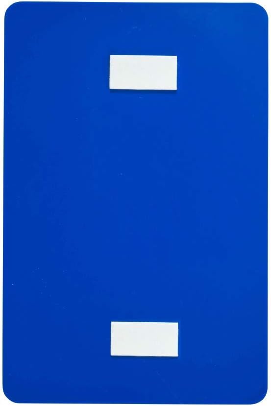 USA Made - Men's and Women's Restroom Signs ADA-Compliant Bathroom Door Signs for Offices, Businesses, and Restaurants, Black, Blue, Grey and Taupe/Tan Colors (Blue Handi-Unisex)