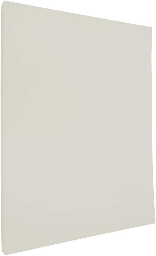 JAM PAPER Strathmore 24lb Paper - 90 gsm - 8.5 x 11 - Natural White Laid - 100 Sheets/Pack