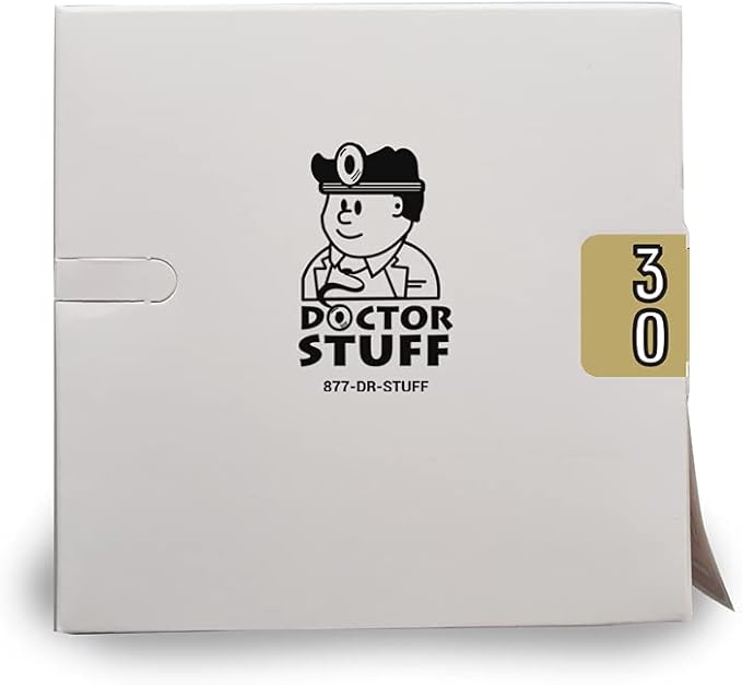 Doctor Stuff - File Folder Labels, Terminal Digit Filing, Consecutive Double Digit Numbers 30-39, Barkley FDDBM Match - BXDM Series Chart Stickers, Gold, 1" x 1-1/2", 500/Roll