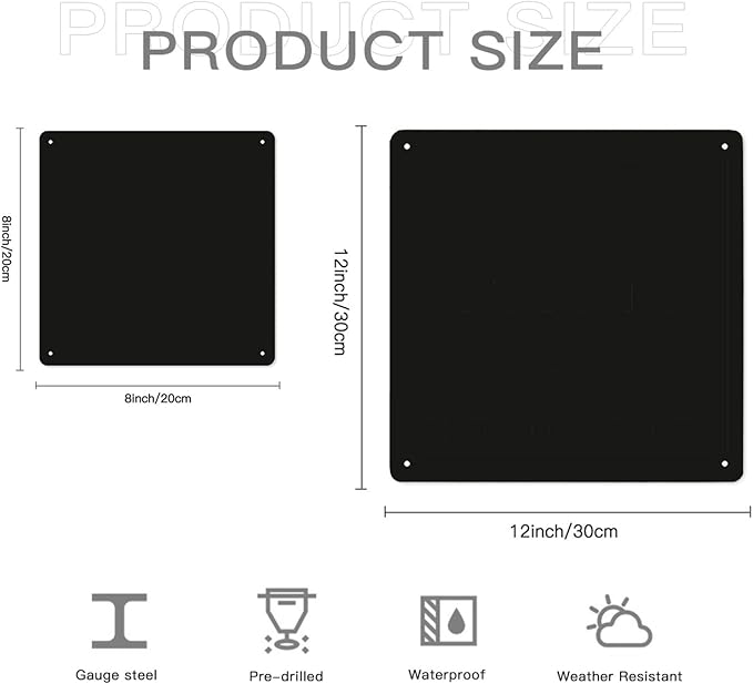 Custom Sign Bulk Personalized Metal Signs For Outdoor Indoor Business Home Store Office Yard Street Lawn Make Your Own Customized Signs With Your Logo Text Photo, 12x12inch