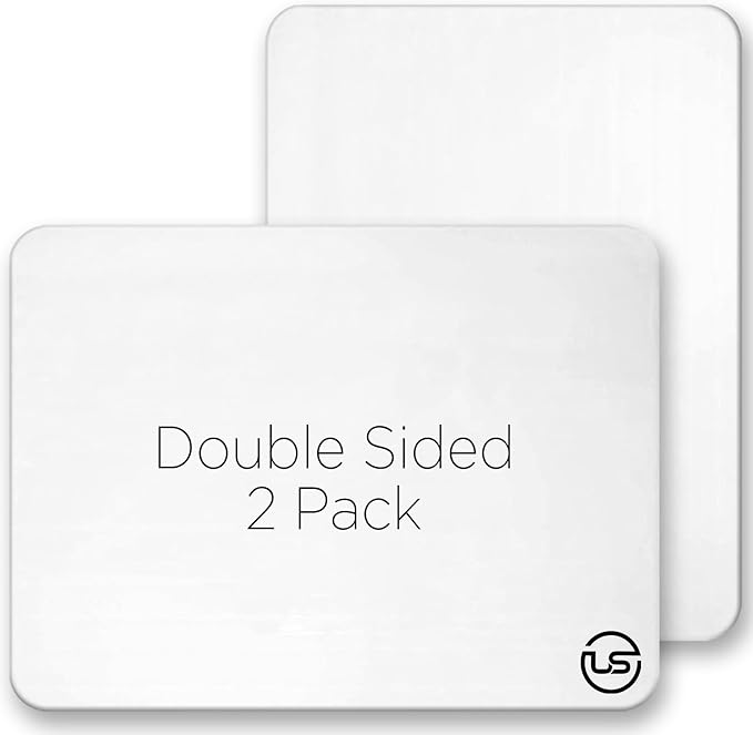 Small Dry Erase Board 9x12 (2 Pack) – Mini White Board for Kids & Students, Double-Sided Portable Whiteboard Small Dry Erase Board for Classroom, Office & Home Learning
