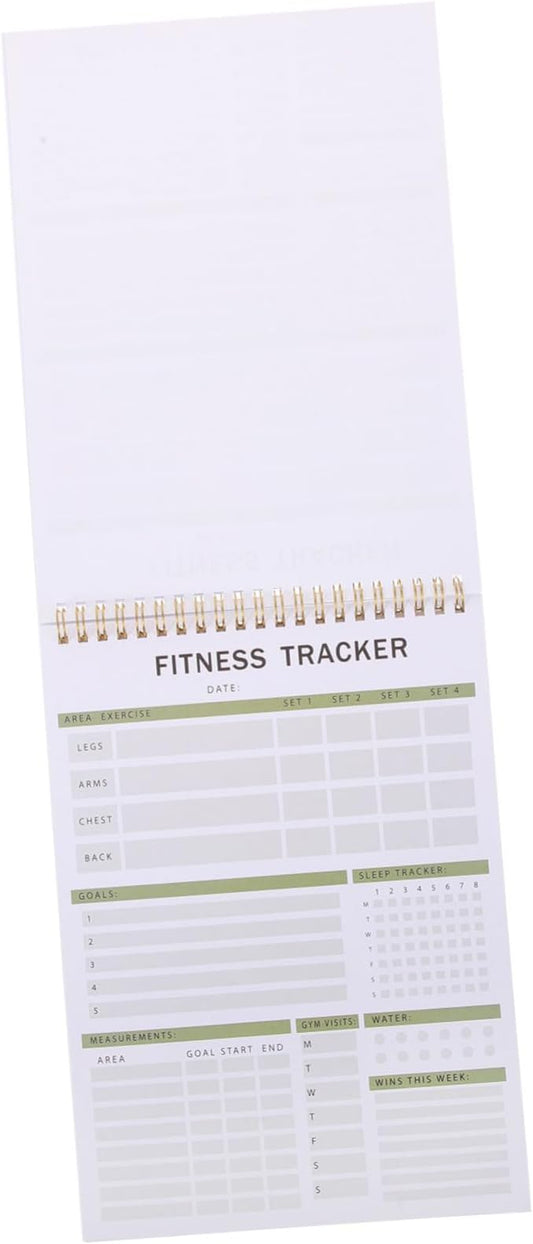 GALPADA Fitness Journal Notebook for Men and Women Workout Planner Detailed Tracking Calendar and Diet Tracker for Gym Training and Weight Loss Goals