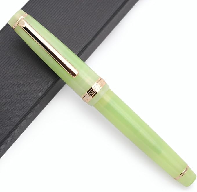 JINHAO 82 Fountain Pen (Tender Green,Fine Nib 0.5mm)