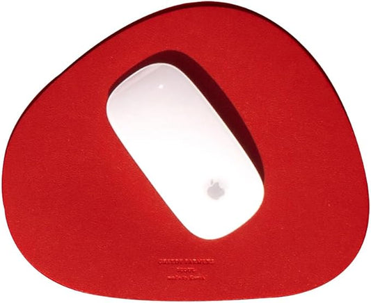 GREEDY FARMERS Mouse pad, Non-Slip Washable Waterproof Computer Mouse pad (Ruby Woo Red)