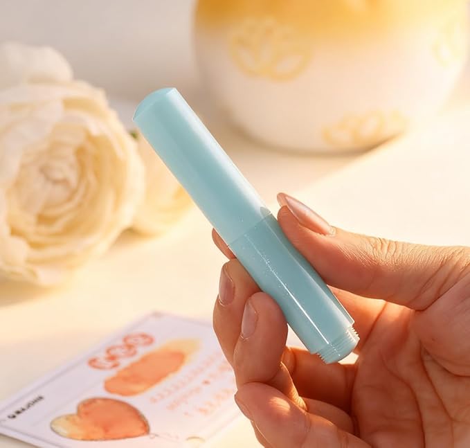 czxwyst Majohn Wancai 2.0 Mini Pocket-Size Eyedropper Fountain Pen (EF Nib 0.38mm, Mint Blue)