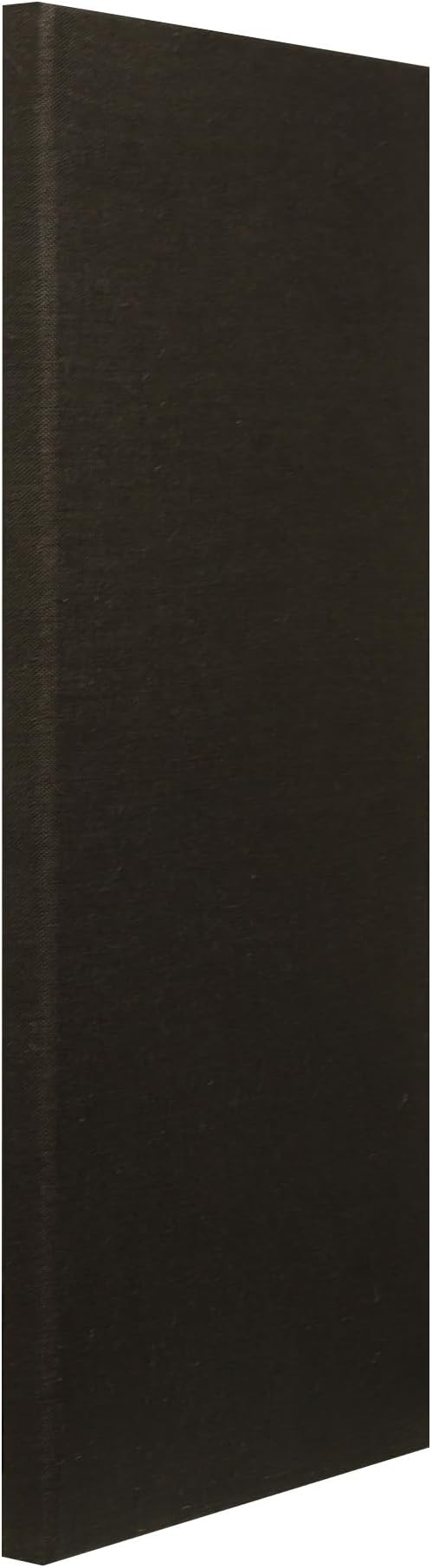 ATS Acoustics Sound Absorbing Acoustic Panel 24" x 48" x 2" Beveled Edge (Black)