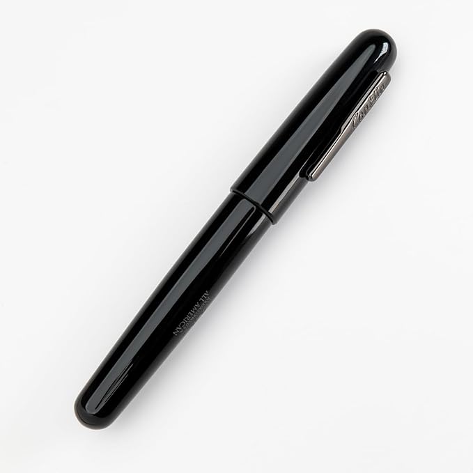 Conklin All American Fountain Pen in Black – Medium Nib, Timeless Design & Premium Craftsmanship – Ideal Gift for Professionals & Collectors