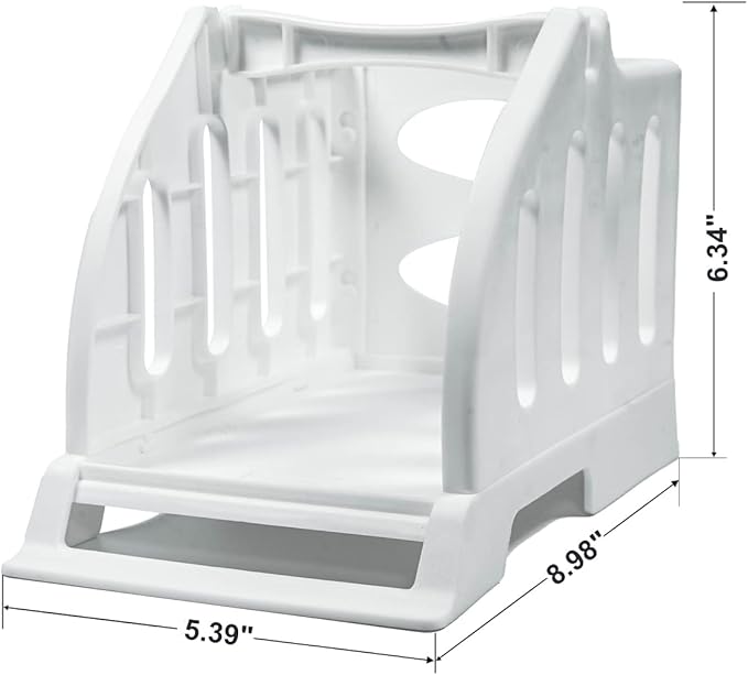 Ü Heartray Label Holder for Rolls and Fan-Fold Labels,4x6 Stand for Thermal Label Printer-Accessory for Desktop Printer and Shipping Label Printer