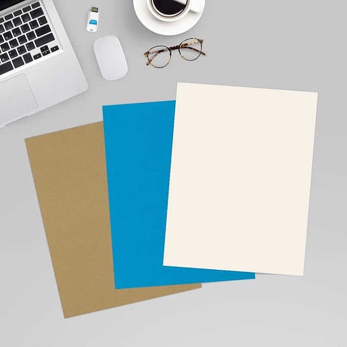 LUXPaper 8.5" x 11" Cardstock | Letter Size | Ivory | 65lb. Cover (120lb. Text) | 50 Qty