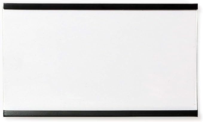 SmartSign Magnetic 'C' Channel Label Holders | 2.5" x 4" Pack of 10