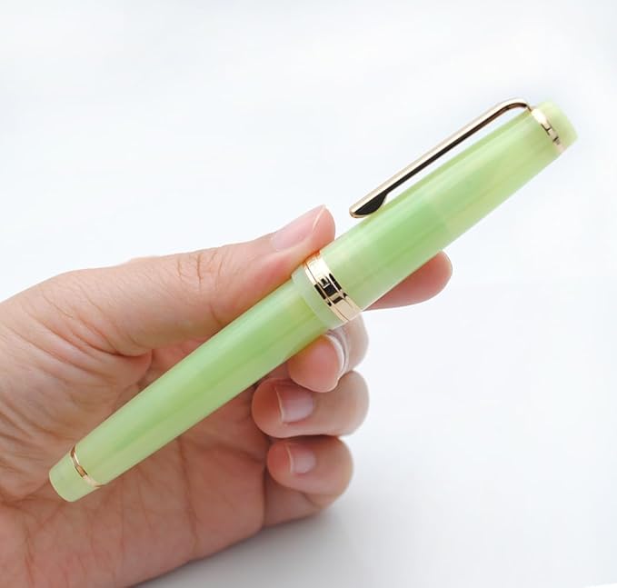 JINHAO 82 Fountain Pen (Tender Green,Fine Nib 0.5mm)