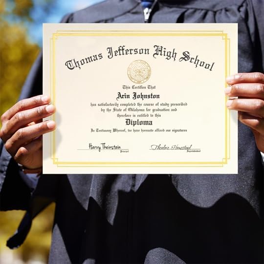 PaperDirect Foil Elegance Specialty Certificates, 50 Sheets of 38lb Cream Paper, 8½" x 11", Double Gold Foil Border, Perfect for Awards, Students, Employees, Volunteers, Course Completion, Diplomas