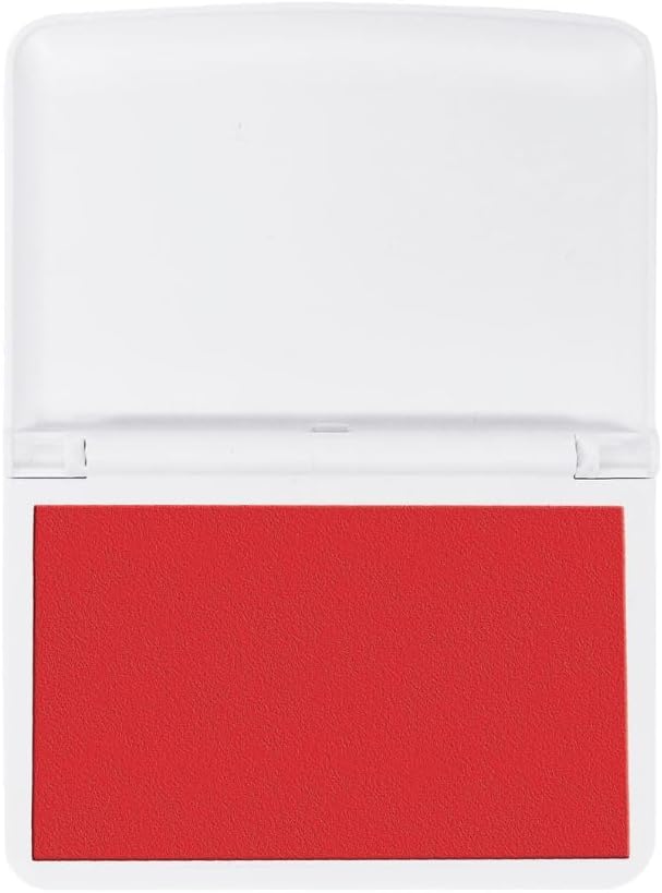 COLOP Make Series, Ink Stamp Pads, with Non-Toxic Premium Ink, Water-Based Acid-Free (Brave Red, Make 2-2-3/4" x 4-1/4")