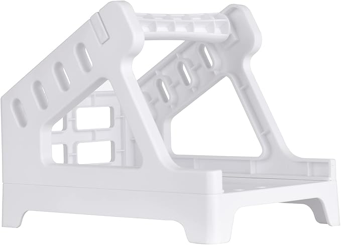 Thermal Label Holder for Shipping Labels Compatible with Barcode Express and Desktop Printers - Dual Support for Roll and Fan Fold Formats - Maximum Roll Diameter 7 Inches