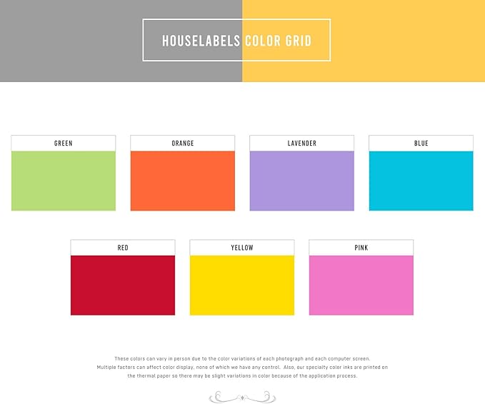 HOUSELABELS 2.25" x 1.25" Pink Address Labels on 1" Core Compatible with Zebra and Rollo Printers, 2 Rolls / 1,000 Labels per Roll