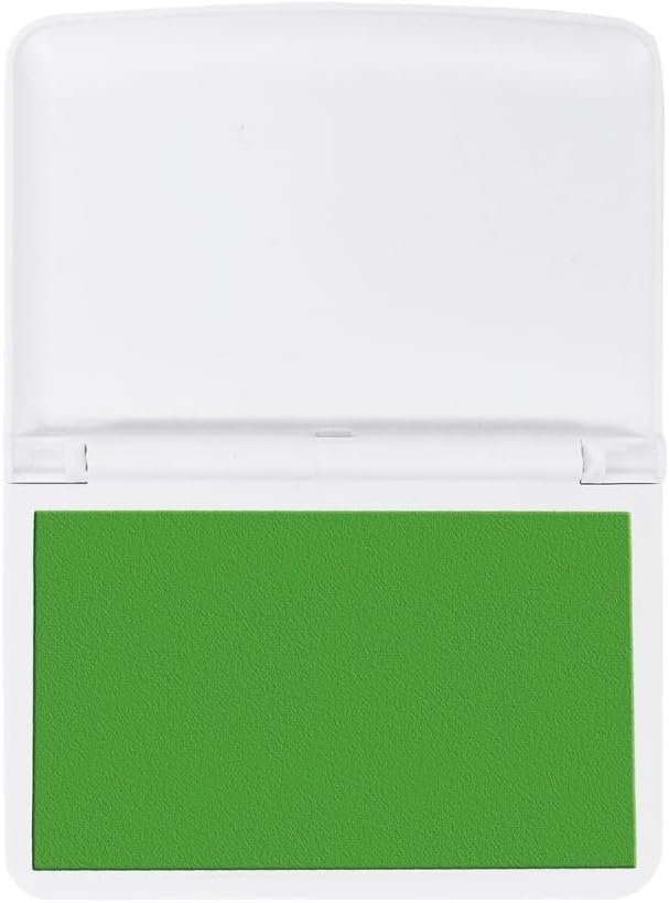 COLOP Make Series, Ink Stamp Pads, with Non-Toxic Premium Ink, Water-Based Acid-Free (Smooth Green, Make 2-2-3/4" x 4-1/4")