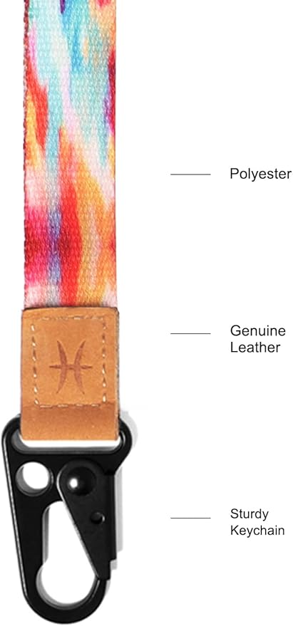 Cool Lanyards,Neck Strap Key Chain Holder, Neck Lanyards for Keys,Wallets and ID Badge Holders