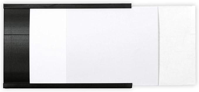 SmartSign Magnetic 'C' Channel Label Holders | 2" x 3", Pack of 10