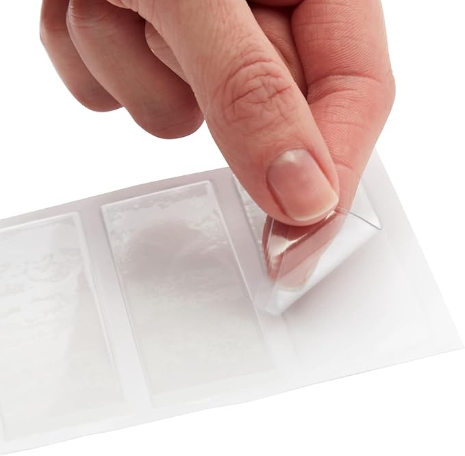 Juvale Clear Vinyl Binder Spine Label Pockets - Adhesive Label Pockets for Binders - Vinyl Sleeves for File Organizers - Clear Sleeves & Cardstock Inserts - 120 Holders & 126 Inserts, 1x3in