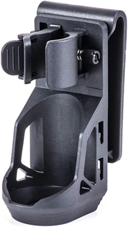 Nextorch V5 Tactical Flashlight Holster with Lever Side Lock System Only for 1"-1.25" Diameter Flashlight （Holster Head Diameter 0.78"-1.18" Bottom Diameter 1.18")
