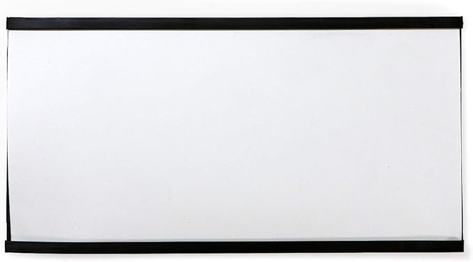 SmartSign (10-Pack) Magnetic C Channel Card Label Holders - 3" x 6" Metal Racks and Shelf Label Holders with Paper Inserts