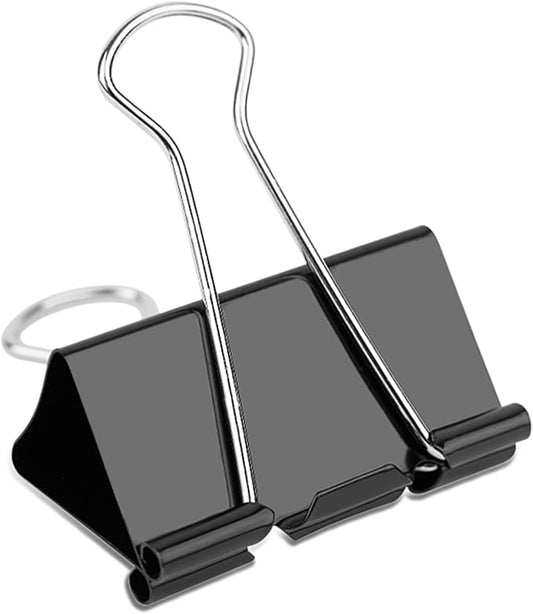 Ufmarine Extra Large Binder Clips 2 inch, (10 Pcs) Big Paper Clips for Office
