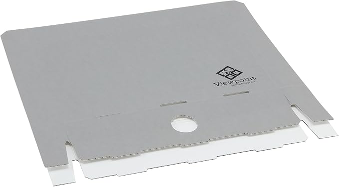 Jerry's Artarama Viewpoint Archival Storage Box (12x12) - Preserve Your Art, Easy to Assemble, Perfect for Photos, Artwork, Prints, and Record Storage