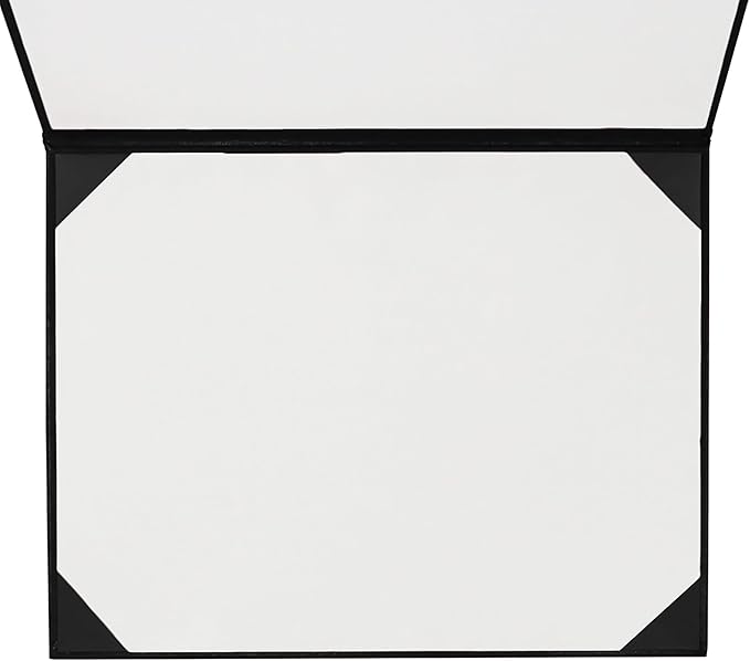 GraduationMall 11"x14" Smooth Padded Diploma Cover Certificate Holder Black