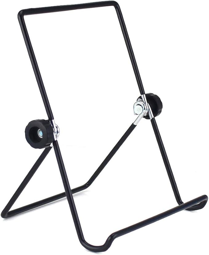 MOACC Tablet Holder Stand, Universal Multi-Angle Non-Slip Adjustable Holder Cradle for 9-12.9 inch Tablet PC, Pad (Black)