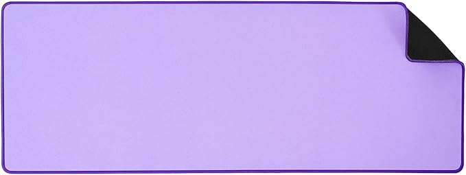 Reniteco Waterproof Large Gaming Mouse Pad with Durable Stitched Edges, Non-Slip Rubber Base, Grainy Jacquard Mouse Mat Desk Pad for Home Office Gaming, 31.5''x11.8''x0.12'', Purple