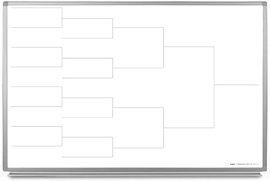 12 Team Bracket Whiteboard 60" x 40"