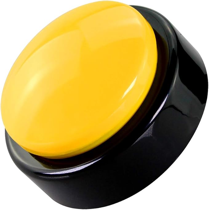 Large Button Alarm Clock - Talking Clock for Visually impaired，Telling Time and Date for Elderly, Impaired Sight or Blind (Battery Included)