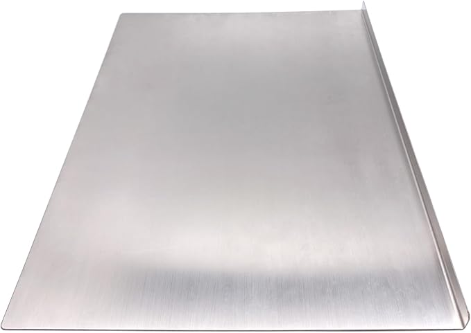 BILLAMB Stainless Steel Cutting Boards for The Kitchen, Suitable for Meat, Fruits, Vegetables, Bread, and Baking Large-sized Cutting Boards (40 x 30cm/15.7 x 11.8 in)