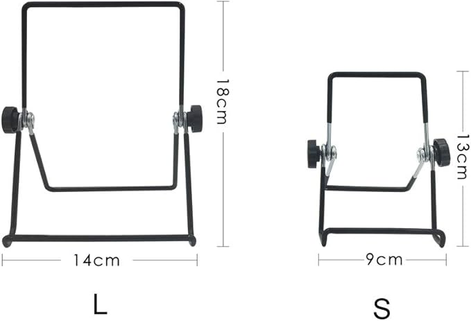 CATHATRR Holder 180° Adjustable Angle Foldable Metal Stand Mount for Cellphone Tablet PC Book Desk Cell Phone Stand for Video