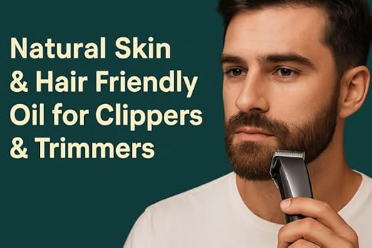 Verdana Hair Clipper & Trimmer Oil – 8 Fl Oz – Plant-Derived Light Machine Oil for Clippers, Sewing Machines, Shredders & Electric Razors – Natural, Odorless, Non-Toxic Lubricant