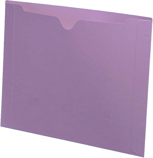 11 pt Lavender Color Jacket, Letter Size, Dental Style (Box of 50)