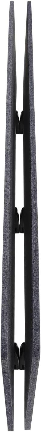 ReFocus Raw Clamp-On Acoustic Desk Divider Mounted Privacy Panel Set – Reduce Noise & Visual Distractions for Office, Study (Anthracite Gray, 2× Panels (60"×16"))