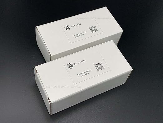 Avanternity's Staple Refills, Compatible with Lexmark 12L0252 Staple Cartridges (Pack of 2 Boxes)