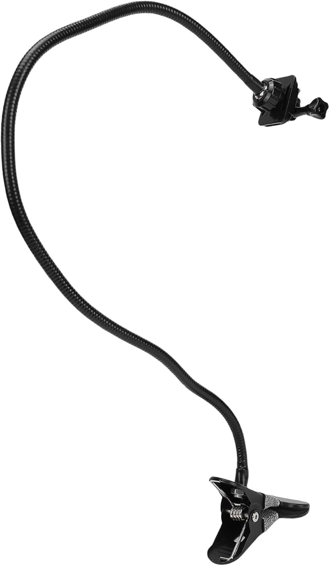 Tangxi Webcam Standfor Desk, Flexible Gooseneck Camera Stand with Standard 1/4" Screw, 360 Rotation Camera Mount for C922 C930e C920S C920 C615 C960 C920X and Other Devices (Clamp Stand)