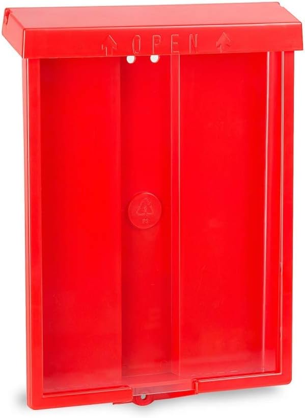 SOURCE ONE Outdoor Real Estate Style Brochure Holder Color Variety White, Black, Red, Pink & Blue Available