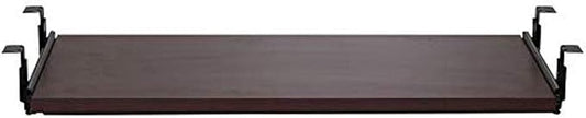 Lorell Mahogany Laminate Keyboard Tray