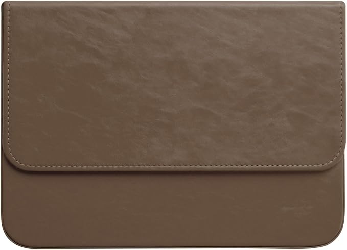 MIVLXLX PU Leather 12 Fountain Pen/Pencil Tray Case Organizer, Fashion Design, Handmade, Magnetic Closure with Drawer, Christmas Gift for Man/Woman/Office, 12 Slots(gray)