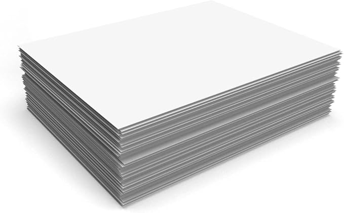 LUXPaper 8.5" x 11" Classic Crest Paper | Letter Size | Brilliant White | 70lb. Text | 50 Qty