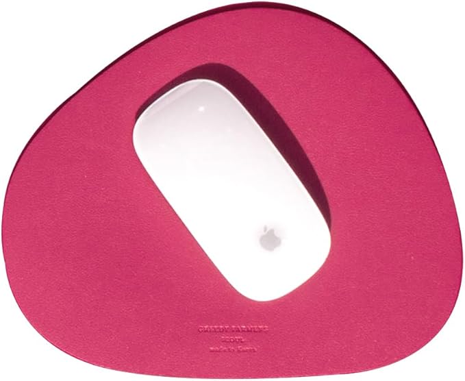 GREEDY FARMERS Mouse pad, Non-Slip Washable Waterproof Computer Mouse pad (Hot Pink)