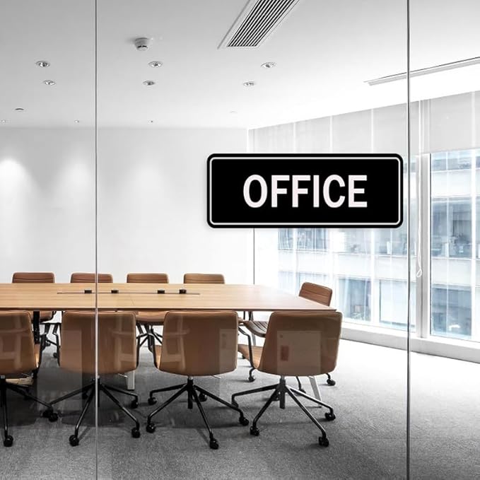 Stick-On Wall Acrylic Drop Keys Here Door Wall Label Signs，For Offices Businesses Residential Homes（9x3 inch）