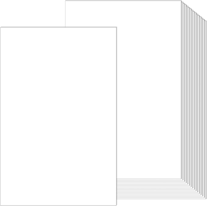 Mepase 300 Sheets Legal Size Cardstock 8.5" X 14" White Paper, 65lb Card Stock Legal Size Printer Paper for Menus Printing, Documents, Programs, Business, Invitations, Diy Cards