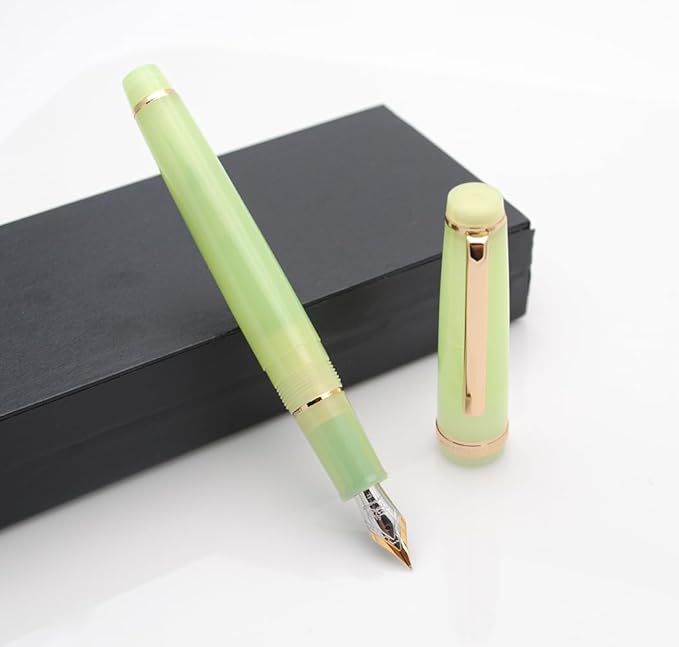 JINHAO 82 Fountain Pen (Tender Green,Fine Nib 0.5mm)