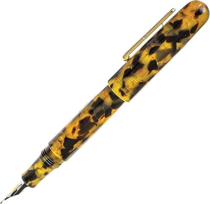 Conklin All American Fountain Pen, Stub Nib, Tortoiseshell (CK71423)